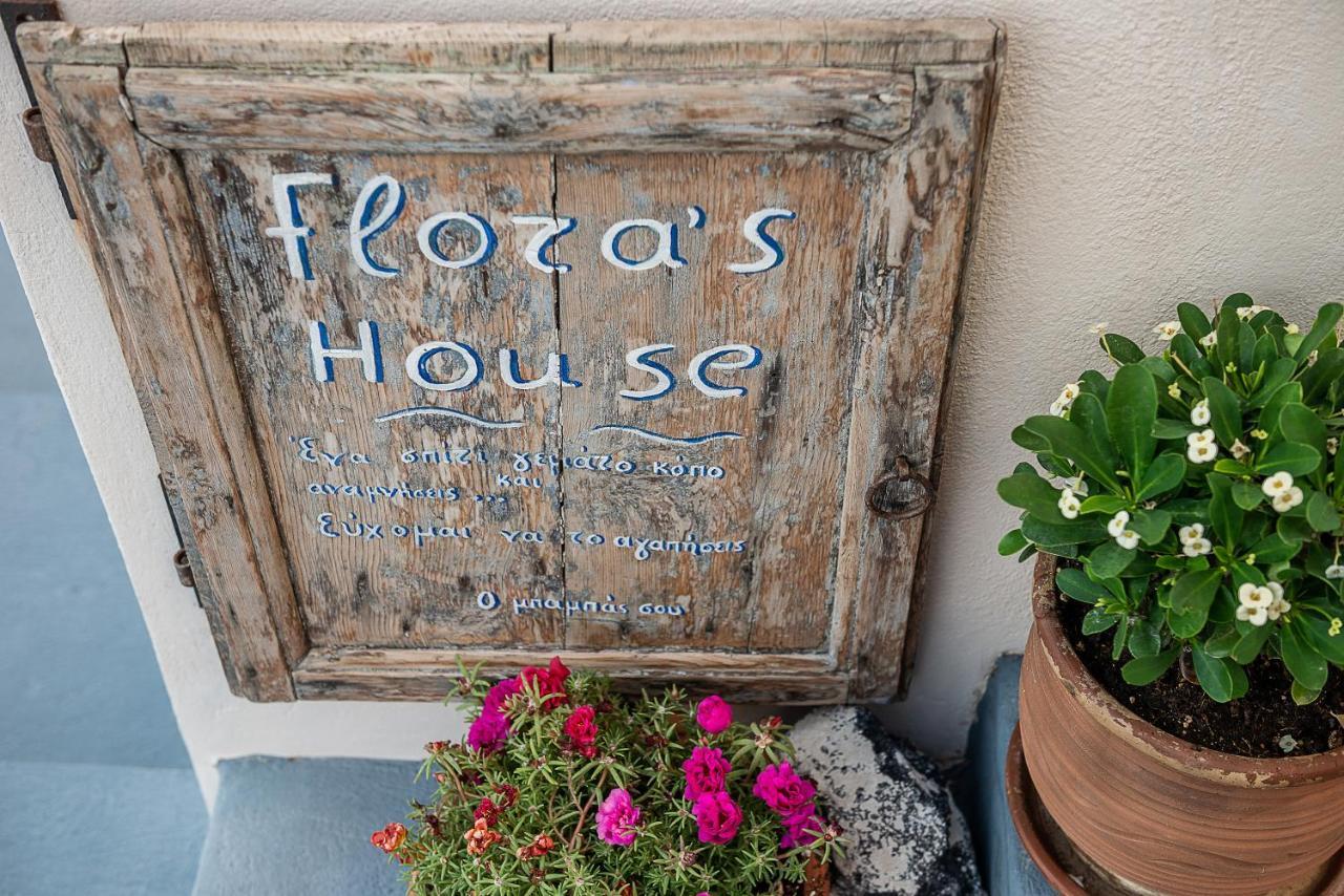 Villa Flora'S House & Cave Winery Pyrgos Kallistis Exterior foto
